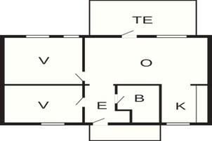 Apartamento | Planta do andar