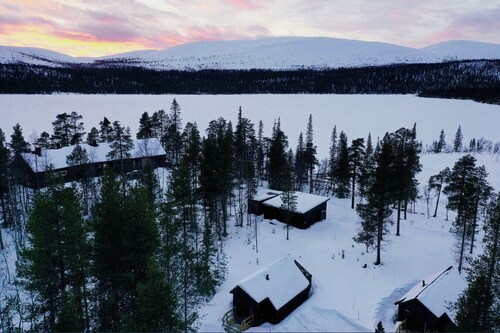A Unique Arctic Retreat – Villa Northern Lights + Igloo 1, Igloo 2 by DG Lomailu