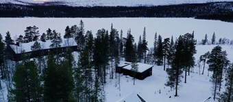 A Unique Arctic Retreat – Villa Northern Lights + Igloo 1, Igloo 2 by DG Lomailu