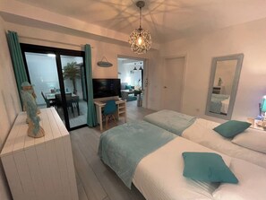 1 bedroom, desk, iron/ironing board, WiFi