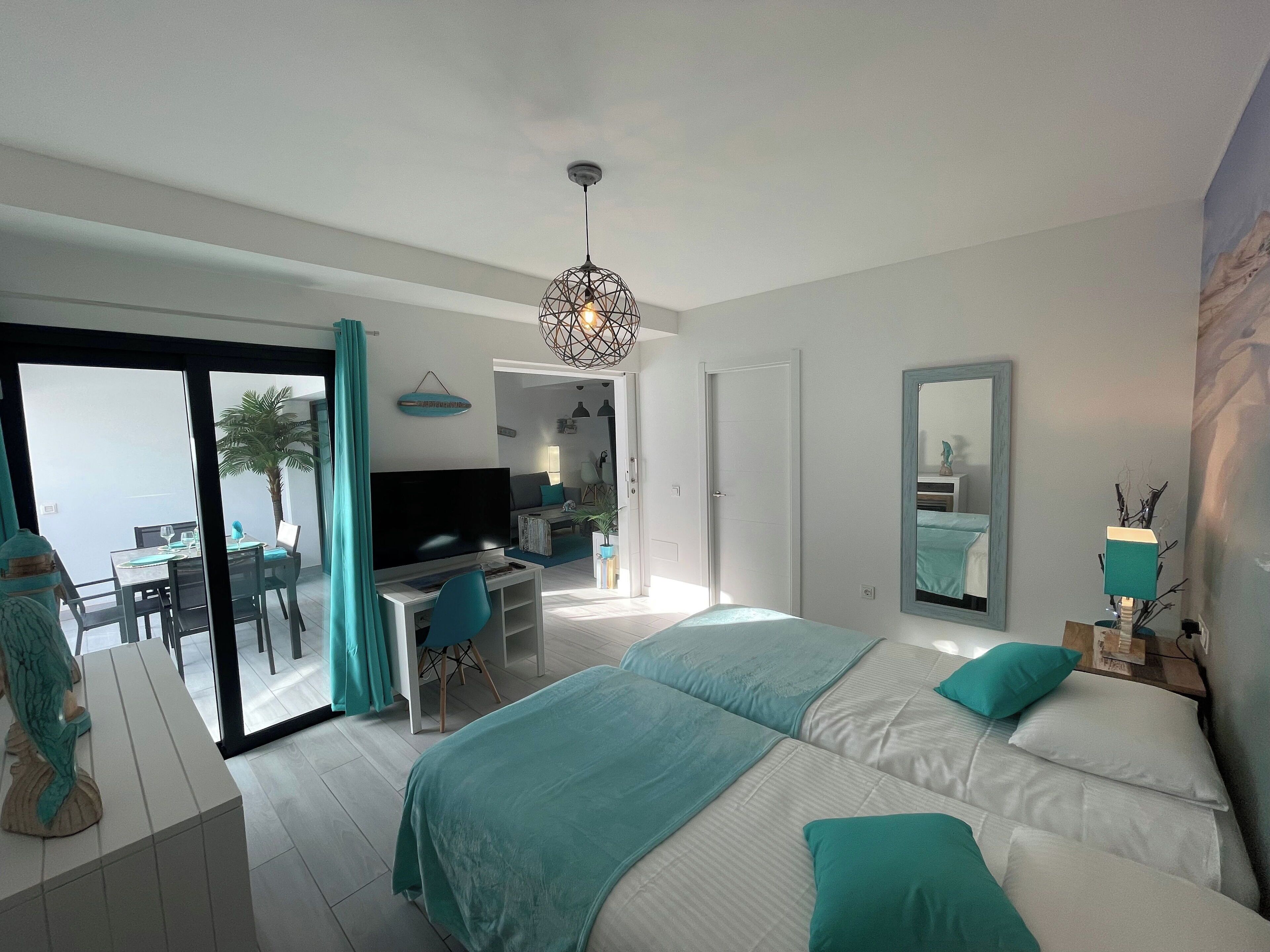 1 bedroom, desk, iron/ironing board, WiFi