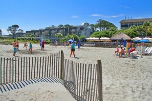 On the beach