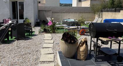 House, three unpretentious fields with garden, parking