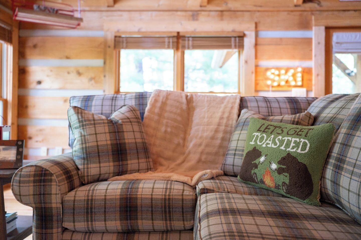 The inviting open floor plan makes it easy for everyone to relax, reconnect, and enjoy quality time together.