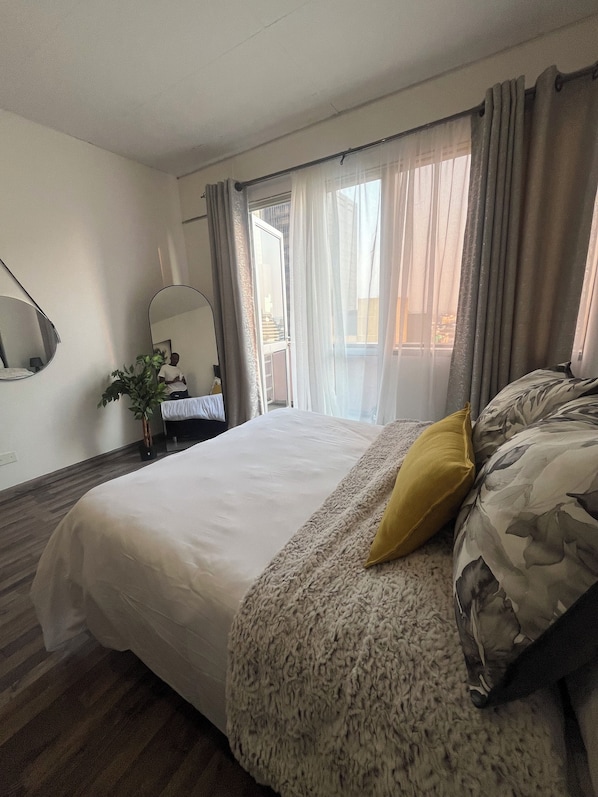 1 bedroom, iron/ironing board, free WiFi, bed sheets