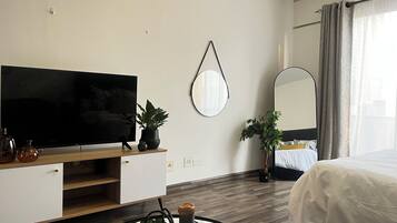 1 makuuhuone, silitysrauta/-lauta, ilmainen Wi-Fi, vuodevaatteet