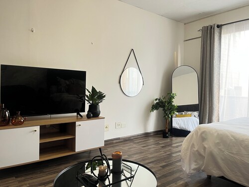 Urban energy meets secure comfort in a historic landmark.