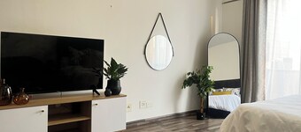 Urban energy meets secure comfort in a historic landmark.