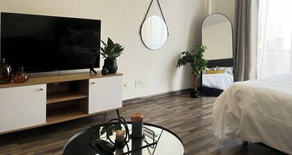 Urban energy meets secure comfort in a historic landmark.