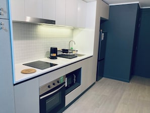 Microwave, oven, stovetop