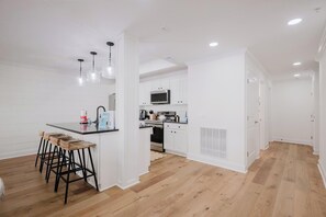 Townhome, Multiple Beds, Balcony, Garden View (Lowcountry Landing) | Private kitchen | Fridge, microwave, oven, stovetop