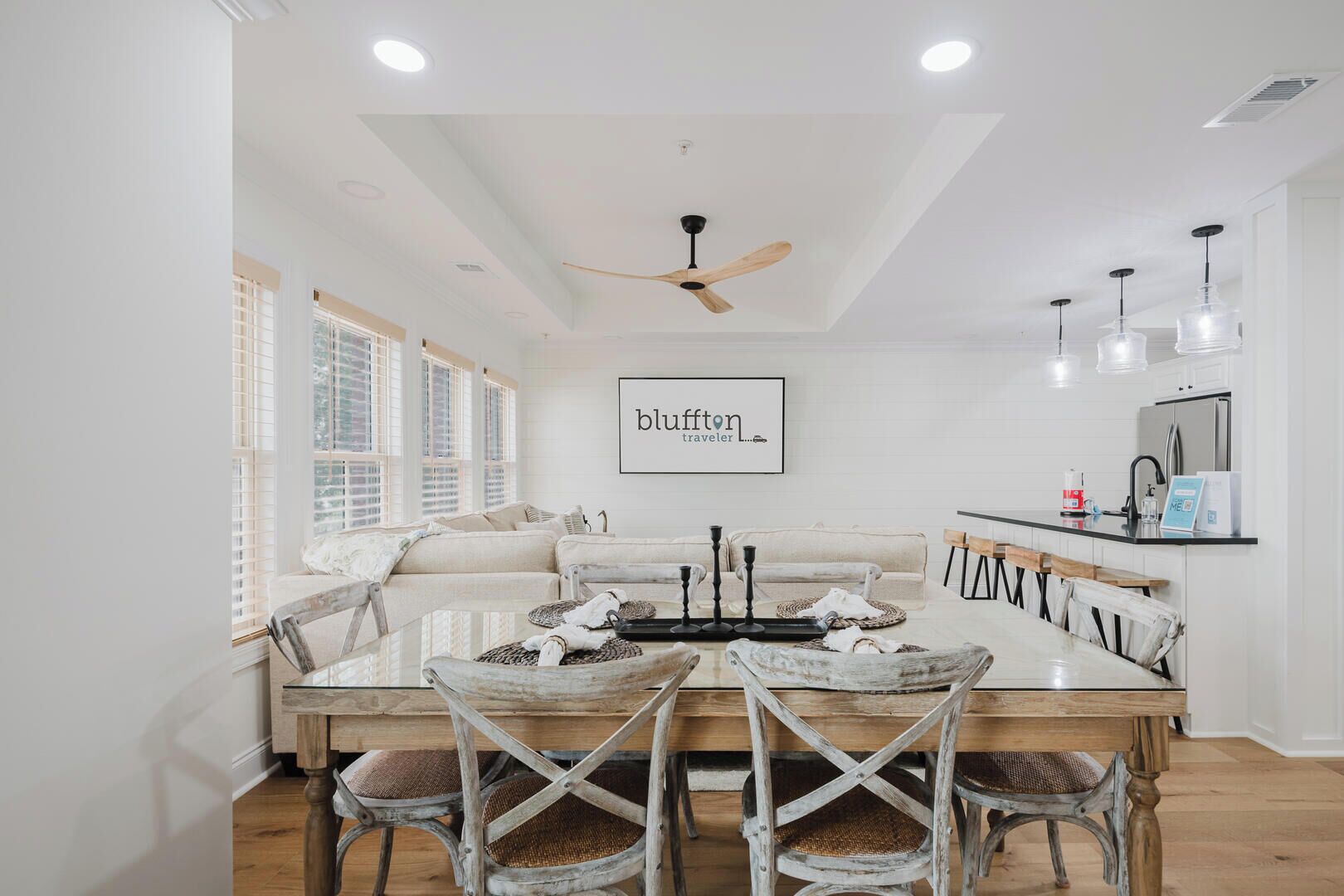 Resortwoning, meerdere bedden, balkon, uitzicht op tuin (Lowcountry Landing) | Dineren