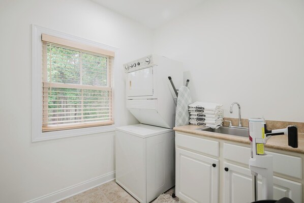 Townhome, Multiple Beds, Balcony, Garden View (Lowcountry Landing) | Laundry