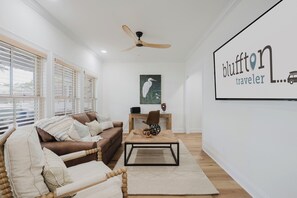 Townhome, Multiple Beds, Balcony, Garden View (Lowcountry Landing) | Living area | 42-inch flat-screen TV with digital channels