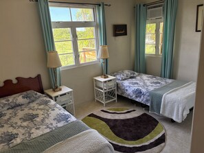 1 غرفة نوم ومكواة/لوح كي وواي فاي وملاءات أسرّة