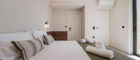 别墅, 2 间卧室, 私人游泳池, 海景 | 2 多间卧室、免费婴儿床、床单