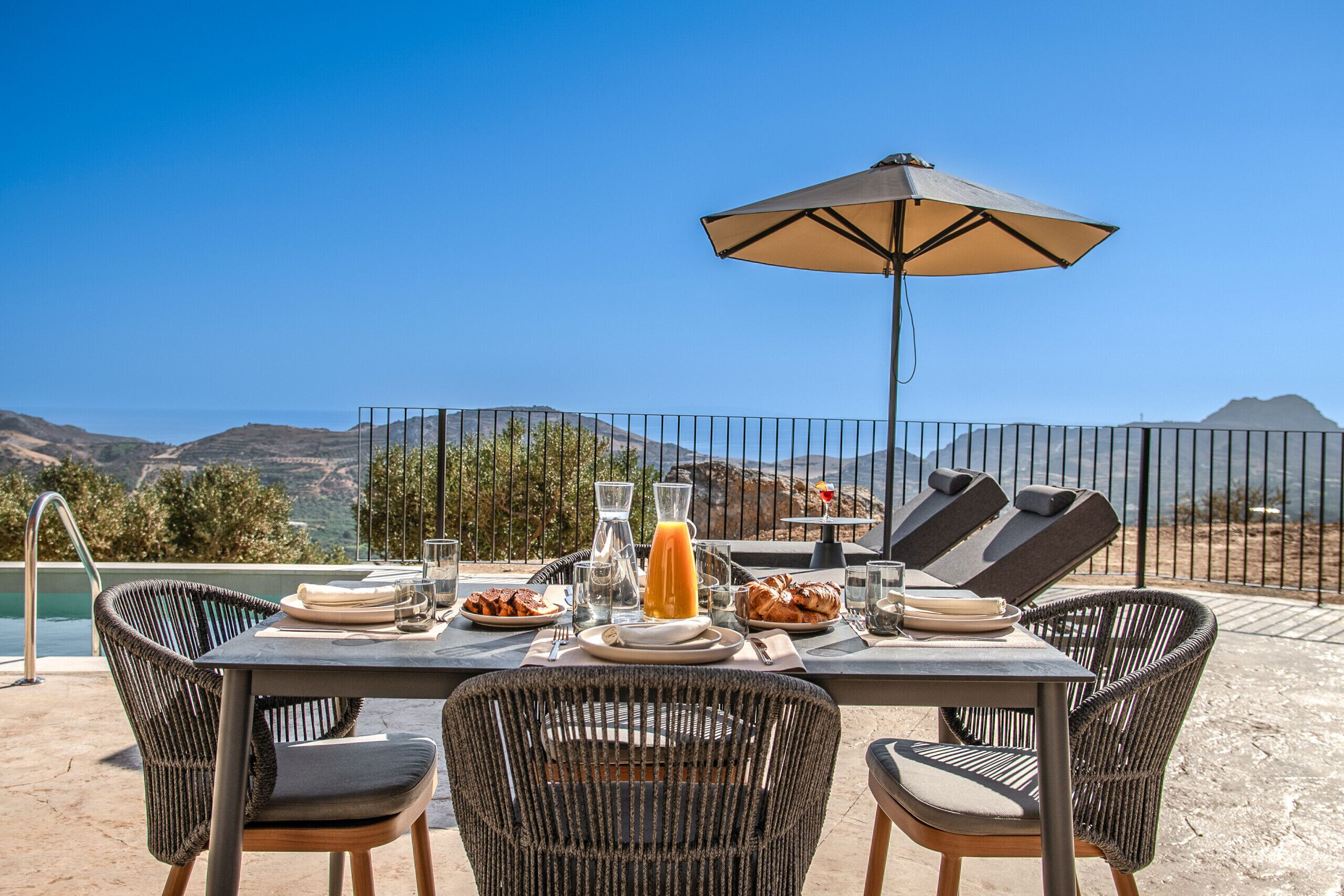 Villa, 2 Bedrooms, Private Pool, Sea View | Hill view