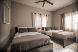 6 bedrooms, iron/ironing board, free WiFi, bed sheets