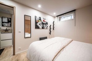 1 bedroom, WiFi, bed sheets - Ground floor, balcony, tv, 35m², Morzine (Morzine)