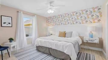 2 間睡房、熨斗/熨衫板、可攜式嬰兒床、免費 Wi-Fi