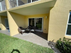 Terrace/patio - Ocean View Ground Floor 2/2 (New Smyrna Beach)