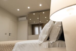 Deluxe-Apartment, Balkon | Schallisolierte Zimmer, Bügeleisen/Bügelbrett, kostenloses WLAN