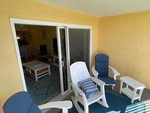 Terrace/patio - Ocean View Second Floor 2/2 (New Smyrna Beach)