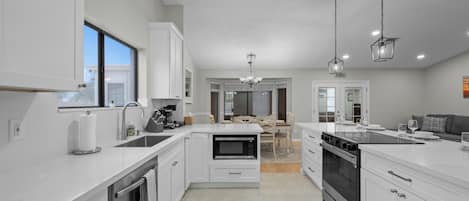 Microwave, oven, stovetop