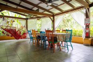 Outdoor dining