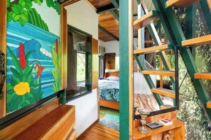 1 bedroom, Internet, bed sheets - Treehouse with butterfly and exotic fruit farm (Quebrada amarilla)