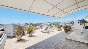 Terrace/patio - Serene apartment with AC in Puerto Vallarta With Amazing Private Terrace (Puerto Vallarta)