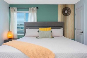 5 bedrooms, travel cot, WiFi, bed sheets
