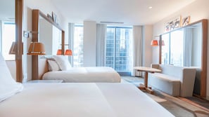 2 chambres, fer et planche à repasser, Wi-Fi gratuit, draps fournis