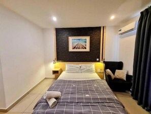 1 bedroom, Internet, bed sheets