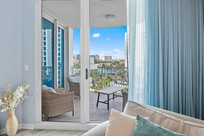 Condo, 1 King Bed with Sofa bed (Palms Resort #1603 Jr. 2BR) | Living area