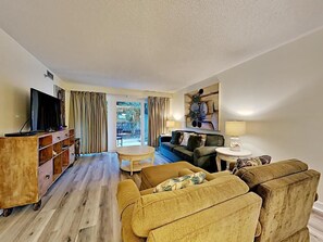 Condo, Multiple Beds (Sea Oats 111) | Living area