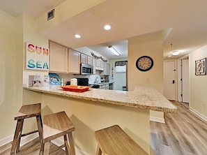 Condo, Multiple Beds (Sea Oats 111) | Private kitchen