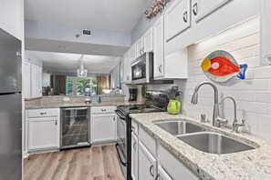 Condo, Multiple Beds (Sea Oats 111) | Private kitchen | Oven, toaster, cookware/dishes/utensils - Sea Oats 111 (Fort Walton Beach)
