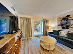 Condo, Multiple Beds (Sea Oats 111) | Living area