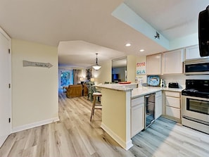 Condo, Multiple Beds (Sea Oats 111) | Private kitchen | Oven, toaster, cookware/dishes/utensils - Sea Oats 111 (Fort Walton Beach)