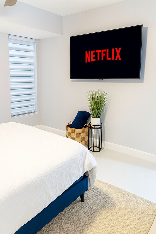 3 bedrooms, iron/ironing board, WiFi, bed sheets