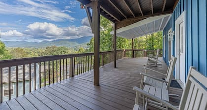 Mountain Vista Retreat | Hot Tub Asheville Black Mtn| Stunning Views