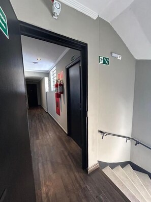 Handrails in hallways