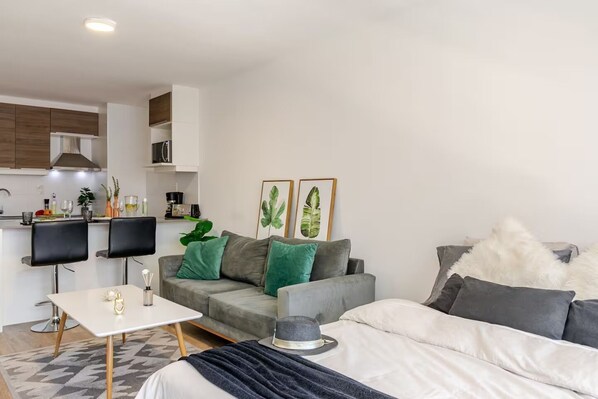 1 bedroom, WiFi, bed sheets