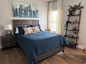 4 bedrooms, iron/ironing board, travel crib, WiFi