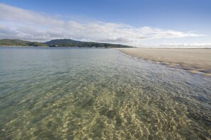 Aan het strand