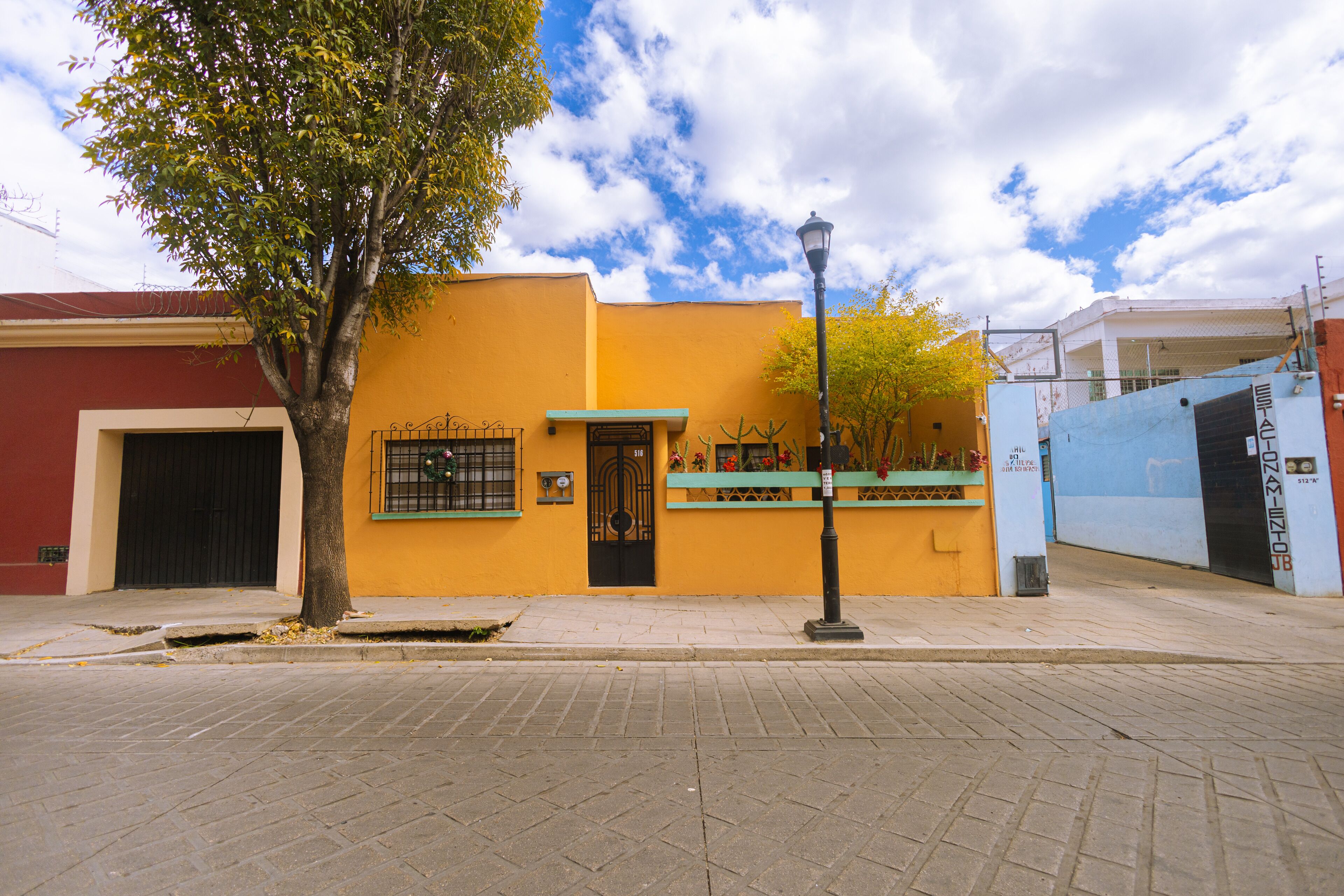 Fachada de la propiedad