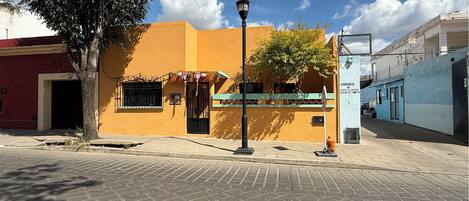 Fassade der Unterkunft