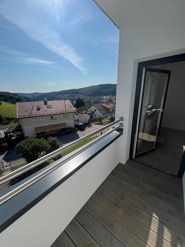 Fitters' and vacation apartment near Heidelberg in the Odenwald with balcony & garden