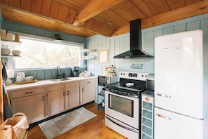Microwave, oven, stovetop